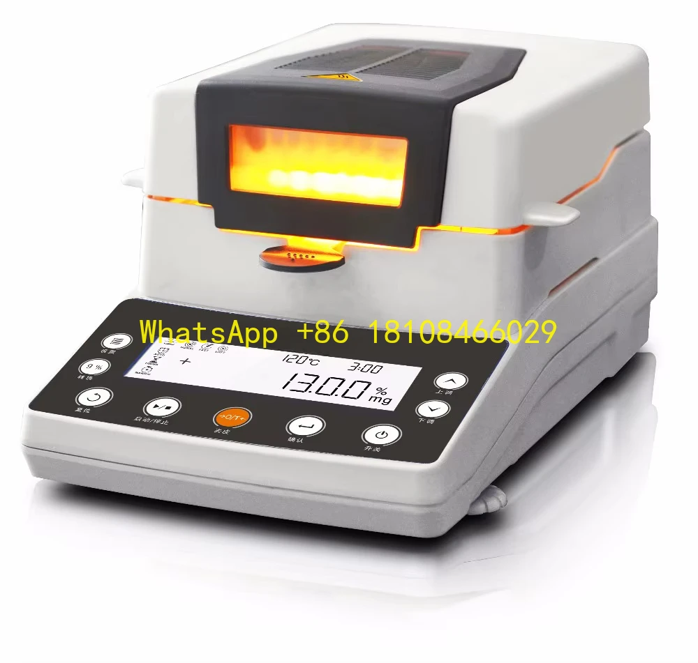 

110g 5mg Moisture Content Testing Equipment Tester Drying Machine Moisture Meter for Food