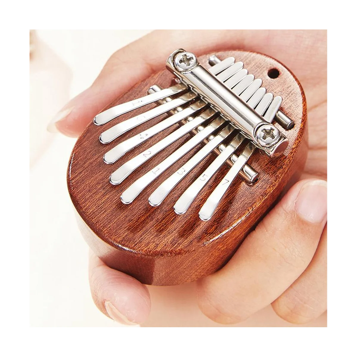 Mini Thumbhard 8-Tone Piano Musical Good Portable Instrument Gift for Beginners Music Lovers