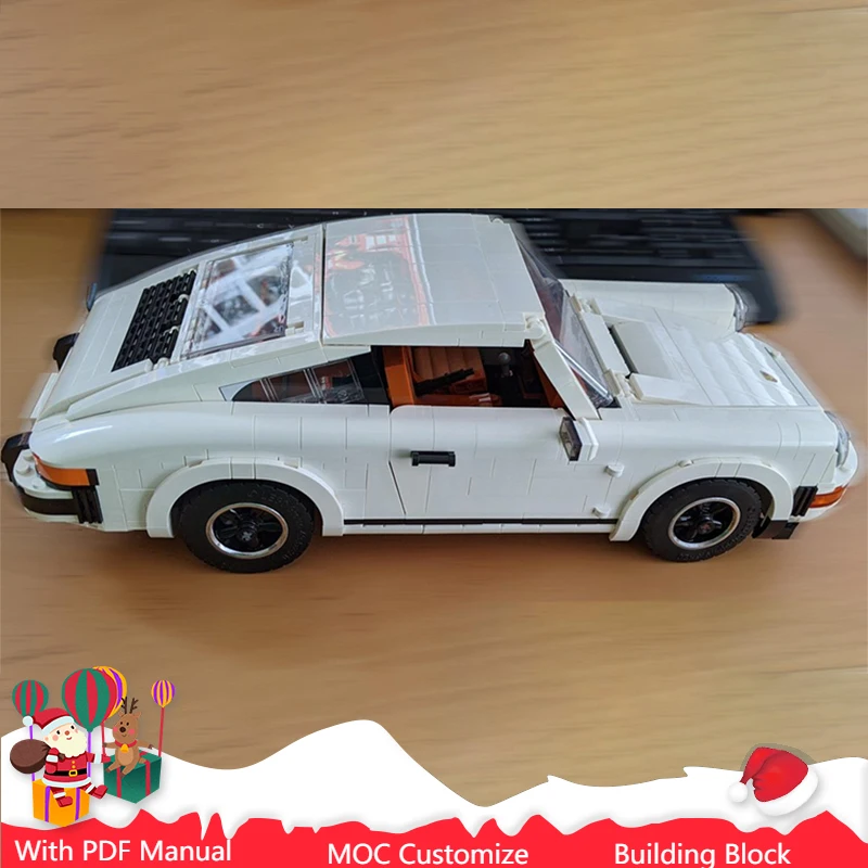 

1230PCS MOC Creative Speed ​​Serie Building Block Classic 911 Retro Sport Car Model Kid Education DIY Assembly Toy Birthday Gift