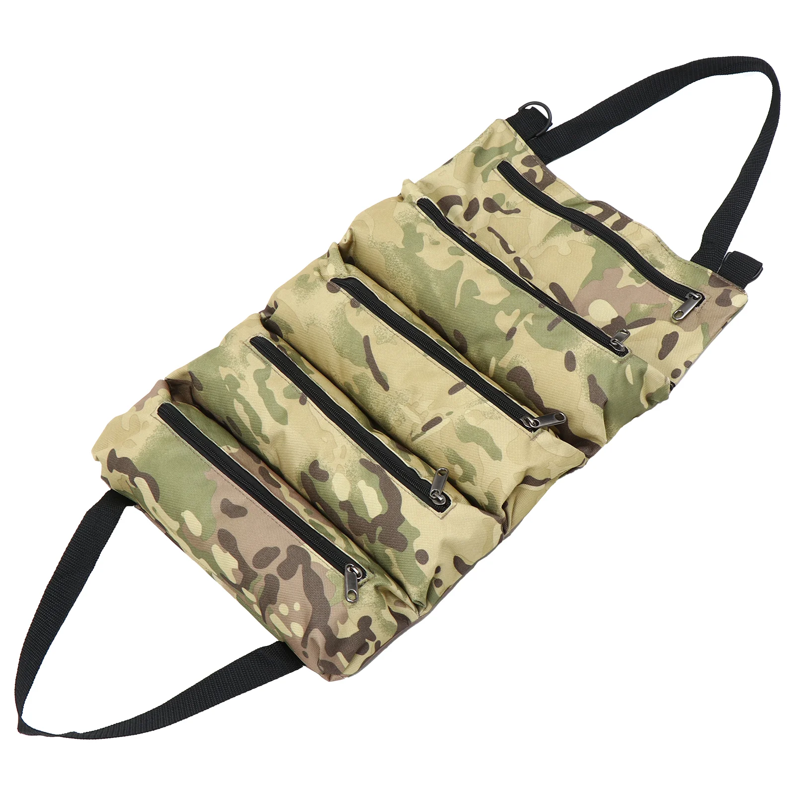 Bolsa colgante de bolsillo para herramientas de coche, organizador de almacenamiento para asiento trasero automático, insertos de bolso, herramientas de camuflaje