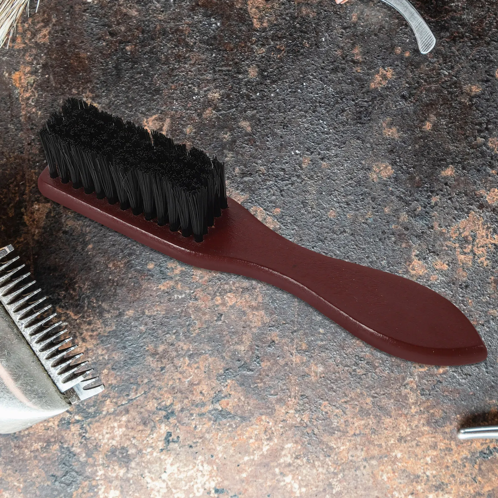 

Cleaning Brush Men Solid Wood Vintage Waterproof Travel Beard Comb Lasting Stylish Hair Grooming Tool For Beard