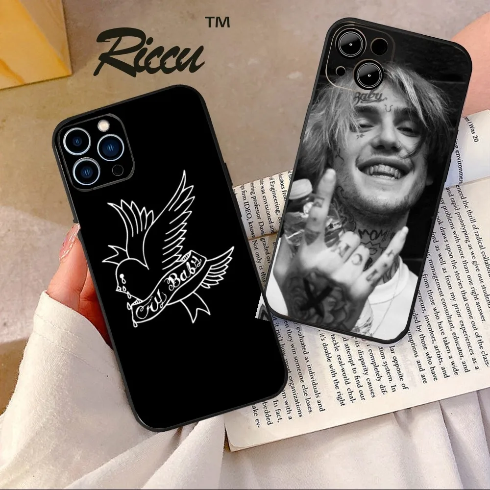 L-Lil Peep Phone Case  For IPHONE 15,13,14,12,Mini ,11, Xr, X ,Xs Pro Max 8, 7 Plus Back Cover