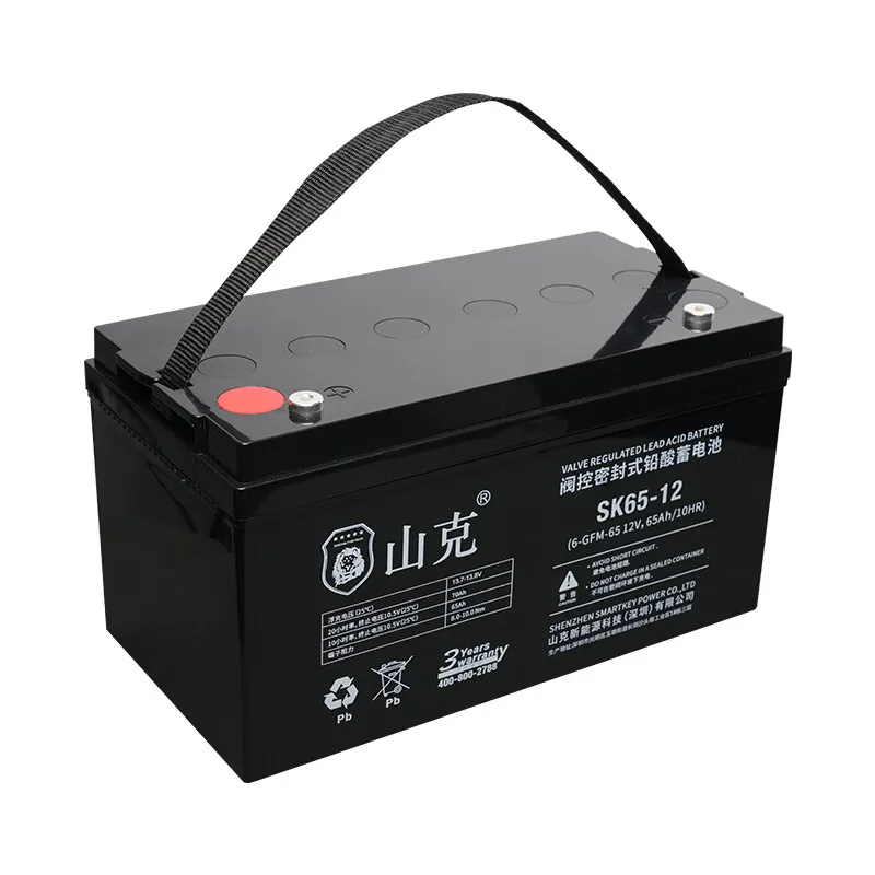 Shanke-batería UPS SK65-12/SK100-12, fuente de alimentación ininterrumpida, repuesto sin mantenimiento, plomo ácido, fallo de energía en espera