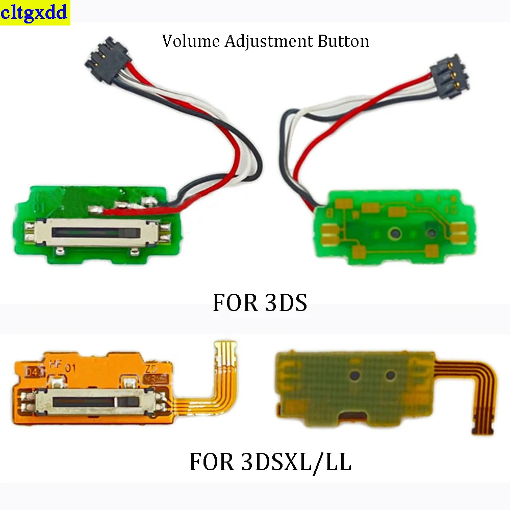 

cltgxdd1piece original 3DS/3DSXL/LL volume adjustment button control switch board button flexible cable repair parts replacement