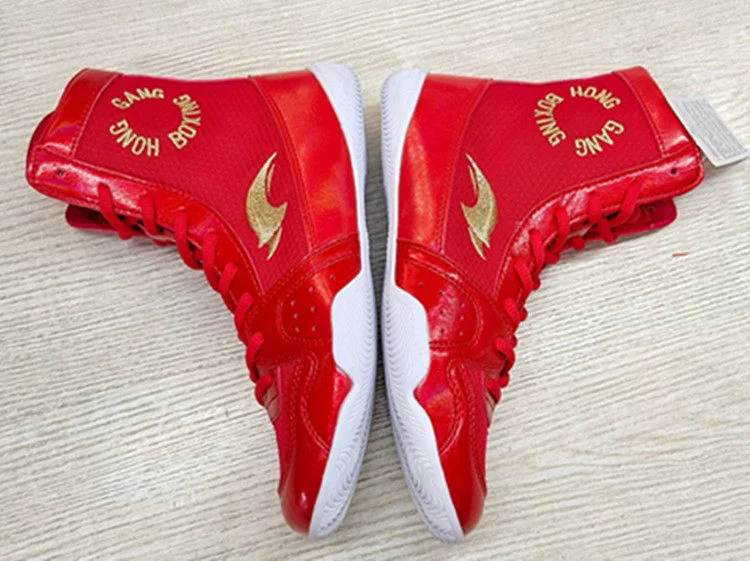 

Борцовская обувь, боевая боксерская обувь, детские нескользящие борцовские кроссовки, резиновая подошва, дышащая мужская и женская обувь