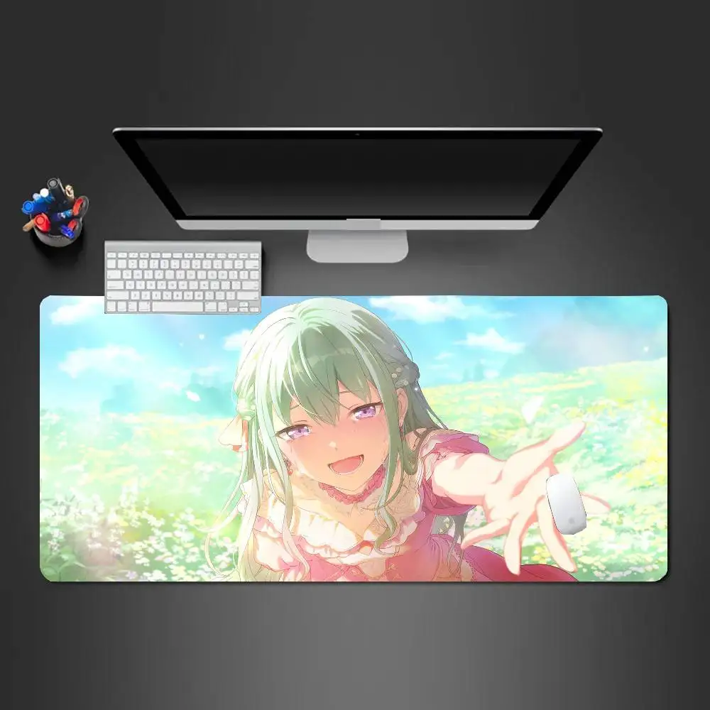 Anime Kusanagi Nene P-Project Mousepad Non-slip Suitable For Office Computers Laptops E-sports Game Desk Mats XXL Keyboard