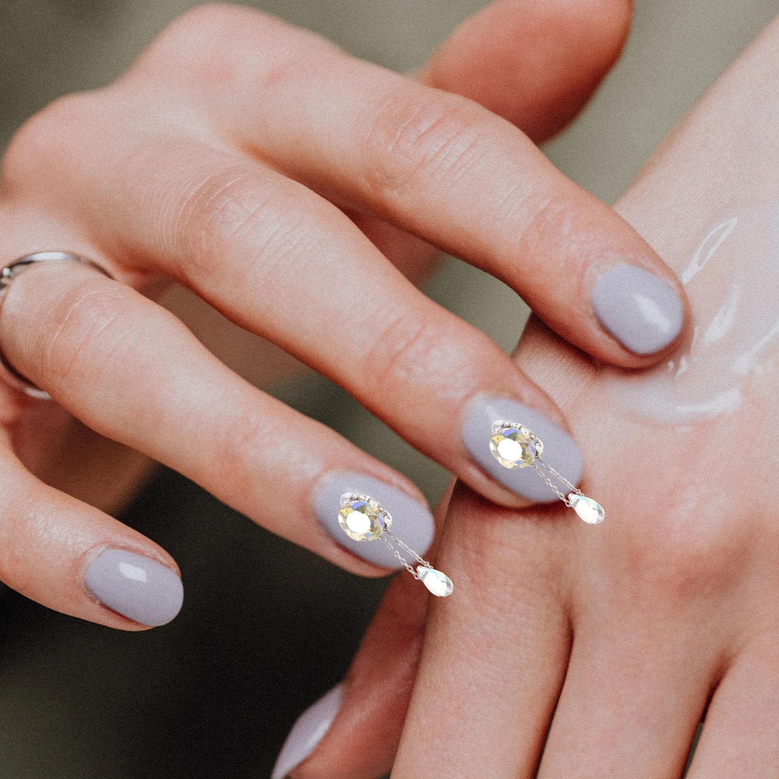 5 pièces pendentif ongles bricolage breloques strass manucure ornement créatif Nail Art accessoires manucure ornement ongle bricolage décor