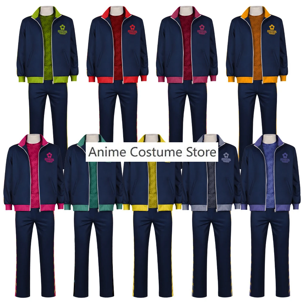 

Anime BLUELOCK Cosplay Costume Isagi Yoichi New Arrival Uniform Bachira Meguru Halloween BLUE LOCK Cosplay Costume Daily Wear