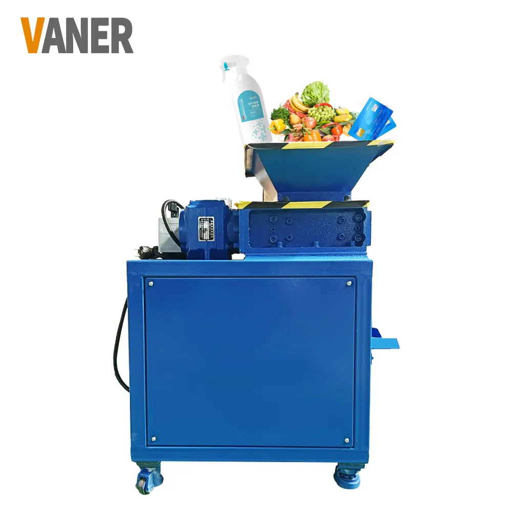 

Mini Scrap Metal Steel Iron Plastic Paper Tyre Coconut Wood Tire Grass Shredder Machine for Recycling
