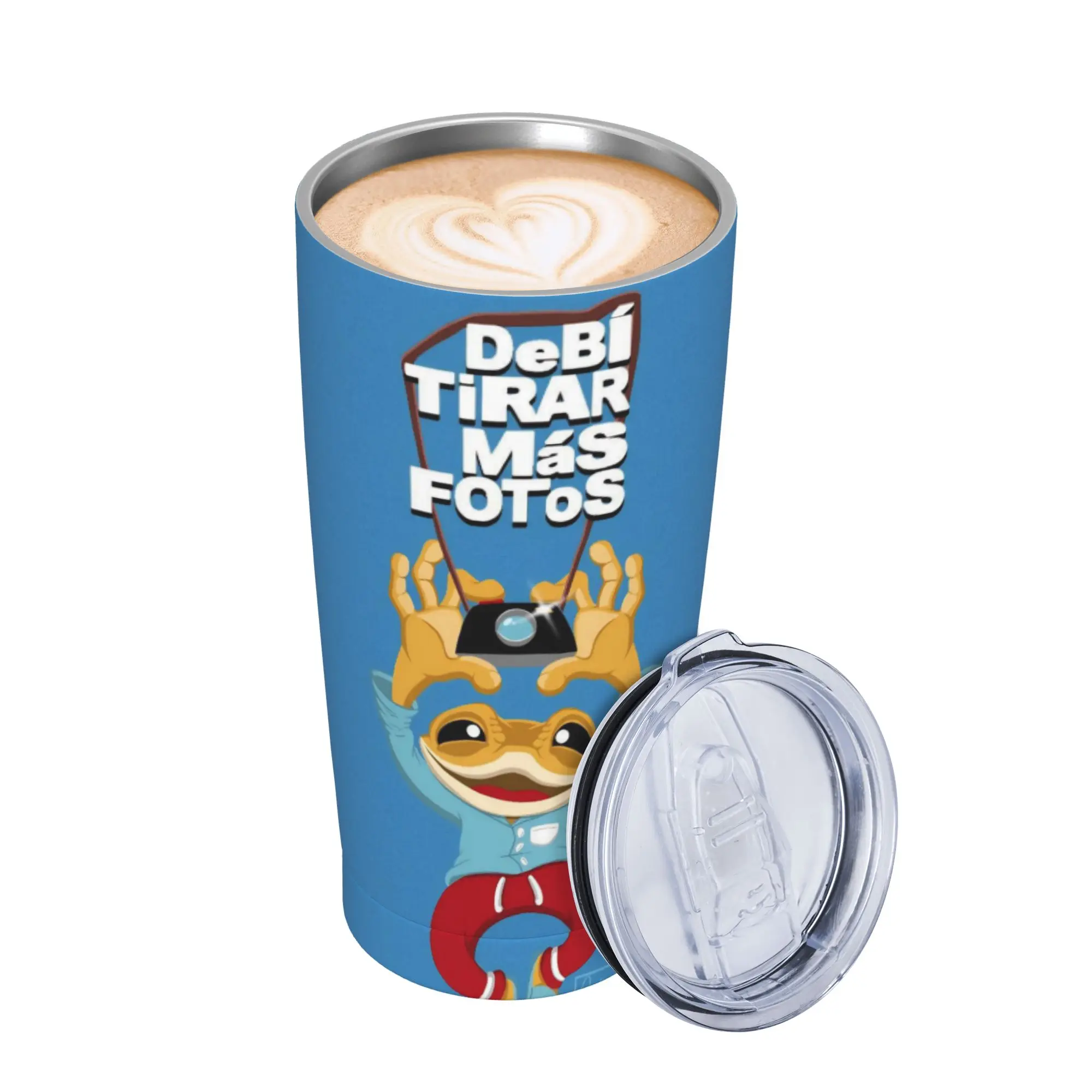 Bad Bunny DTMF Tour 2026 Tumbler Vacuum Insulated  Coffee Cups with Lid Straw Office Home Mug Water Bottle 20oz