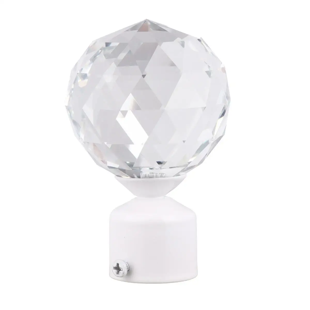 

Curtain Rod Decorative Head End Caps Round Finials for Rods Decorations Ends Supplies Child