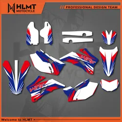 HLMT Customized Decals Graphics Backgrounds Stickers For Yamaha WR250F WR450F 2007 2008 2009 2010 2011 WR 250F 450F WR 250