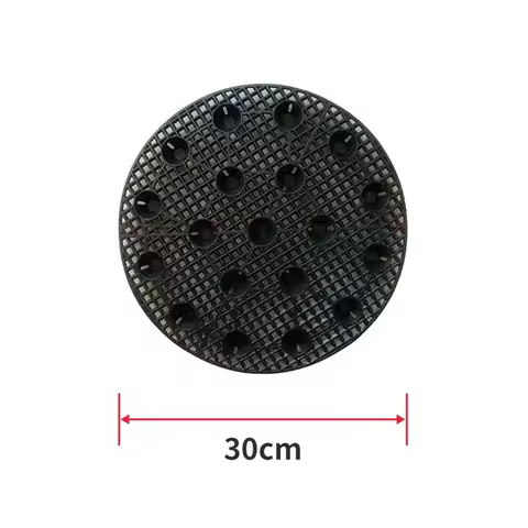 Floor Protector Plastic Flower Pot Tray 20/30/40cm Round Plant Level Pot Elevator High quality Durable Plant tray Deck