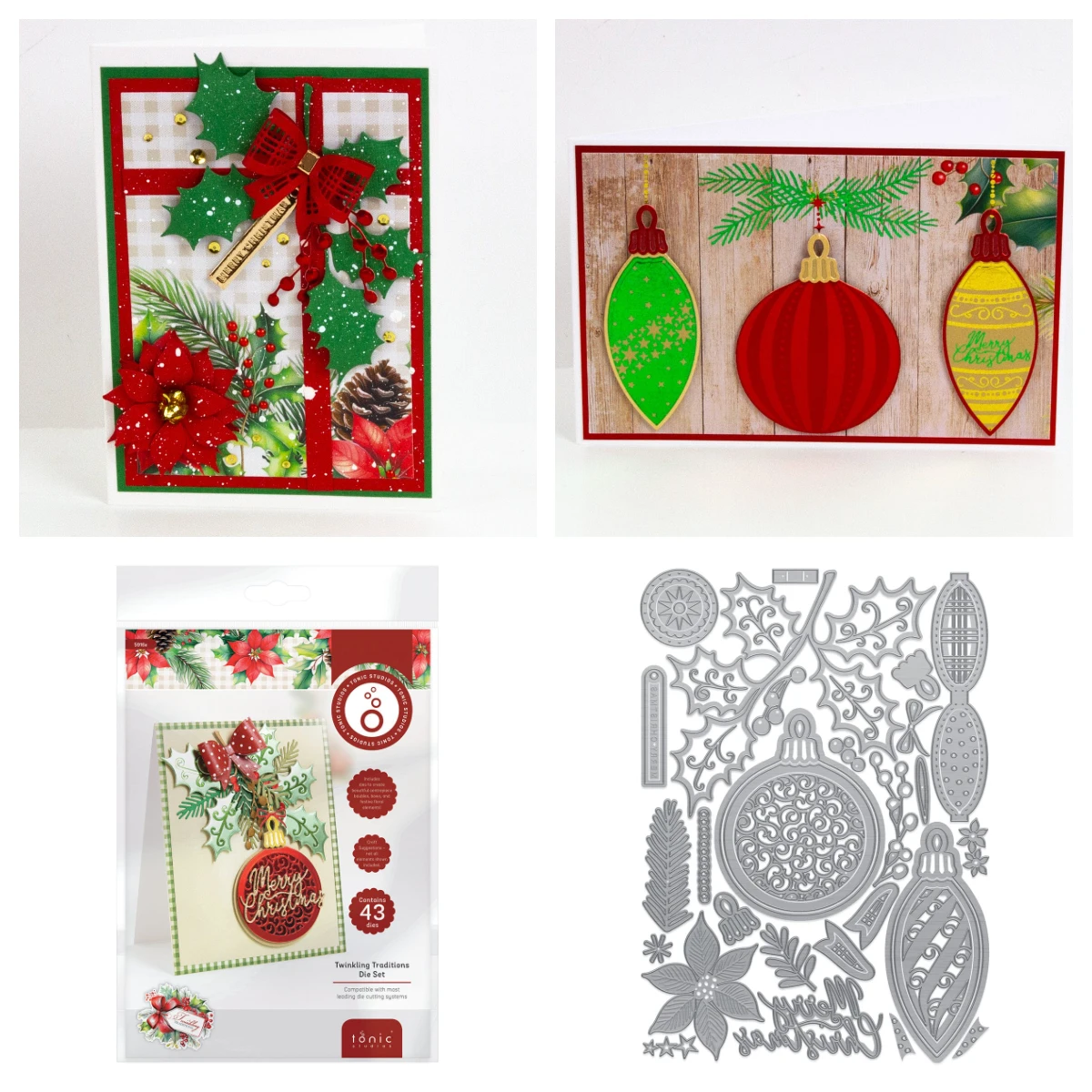 

Christmas Day New Year Metal Cutting Dies for DIY Crafts Handmade Embossing Photo Album Twinkling Traditions Set 2025 July New