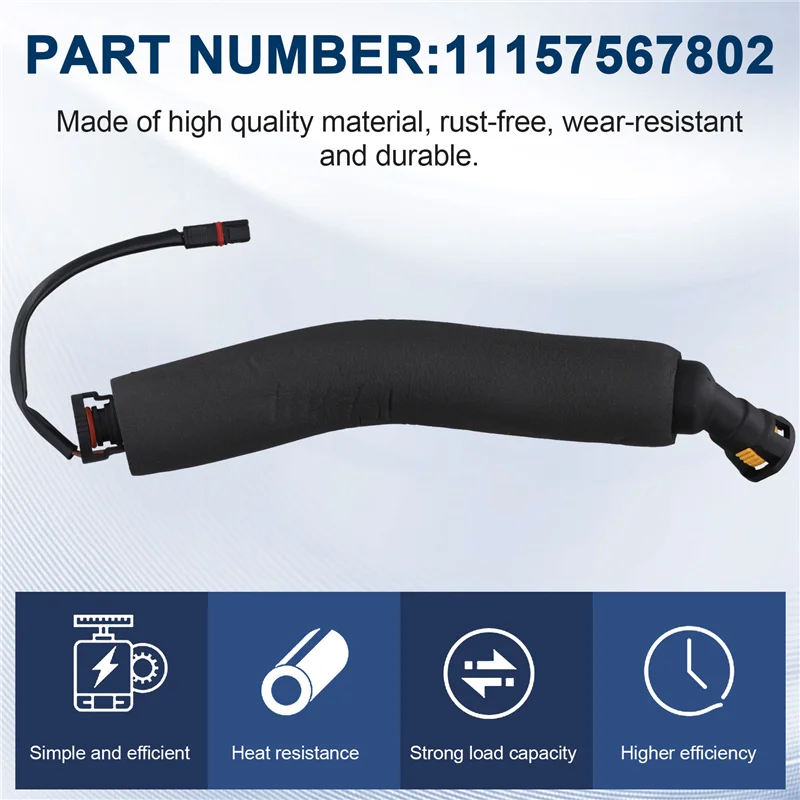 

Ventilation Hose Ventilation Hose For BMW 11157567802 Car Ventilation Hose Crankcase Breathing Hose