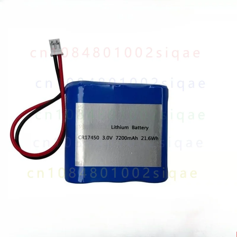 FOR COHN CR17450 3.0V 7200mAh 21.6Wh Non-rechargeable Primary Lithium Battery No Charging Allowed view 2