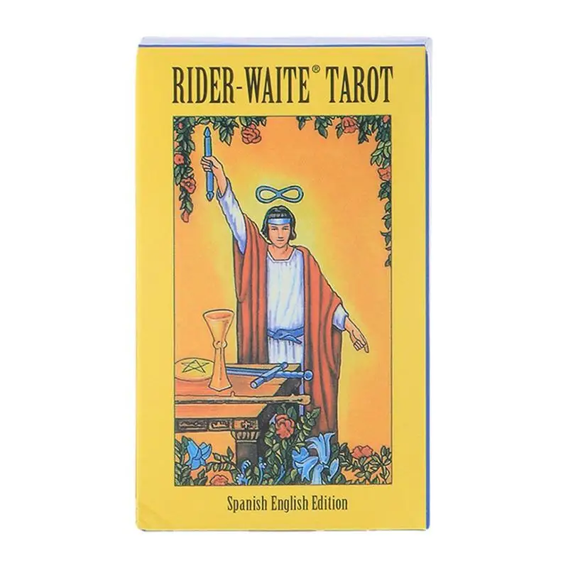 

New Tarot Cards Rider Tarot For Beginners Classic Traditional Tarot Deck For Fortune Telling Divination Board Game Cards