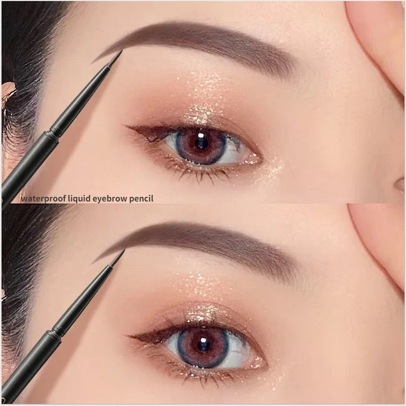 매우 정교한 눈썹 펜, 전통적인 방수, 색바램 방지, 땀 방지, 초보자 친화적, 오래 지속, 학생 친화적
