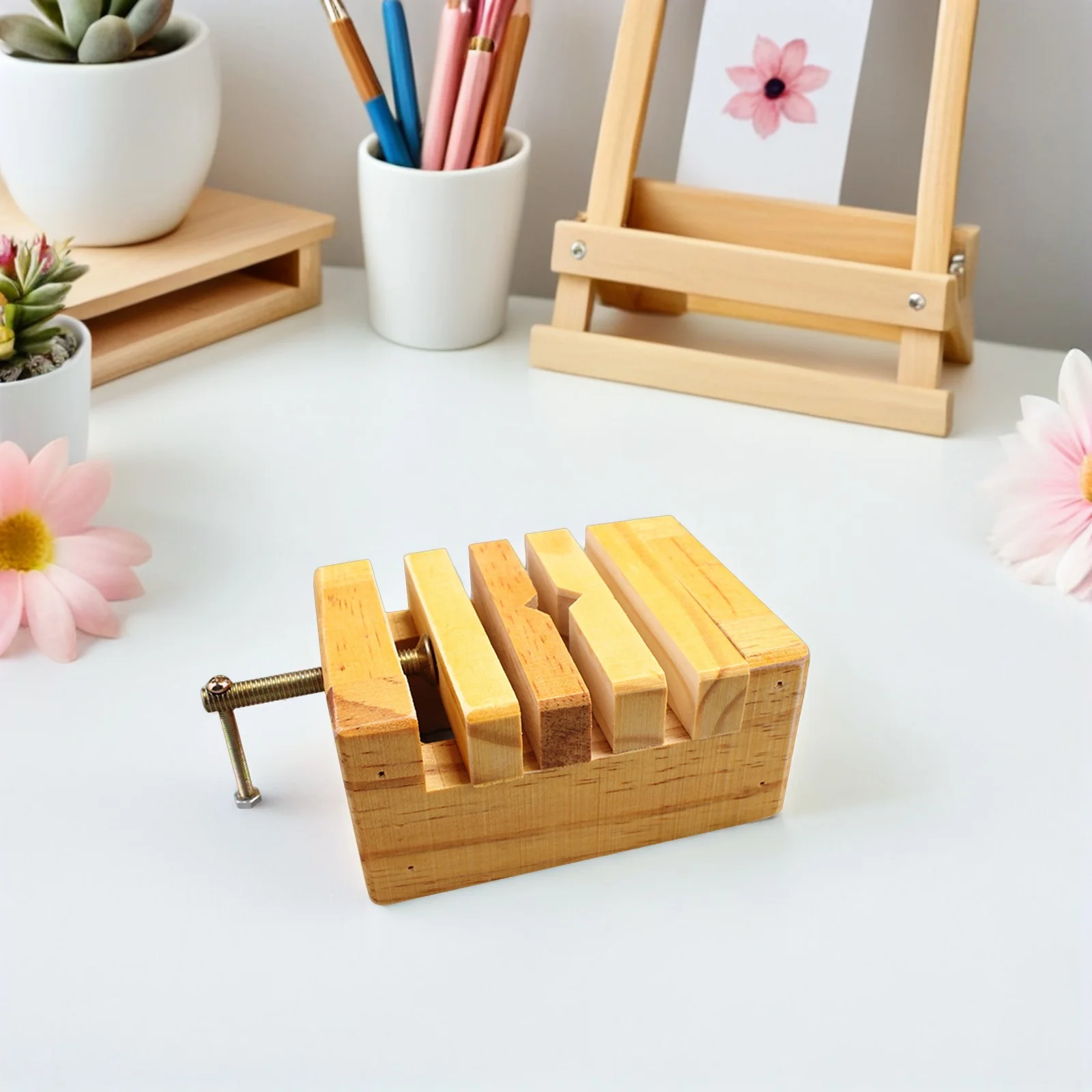 Letto per intaglio con sigillo professionale Morsa per legno e metallo Morsetto di fissaggio robusto Strumenti per intaglio della pietra Strumento di sigillo artigianale fai-da-te