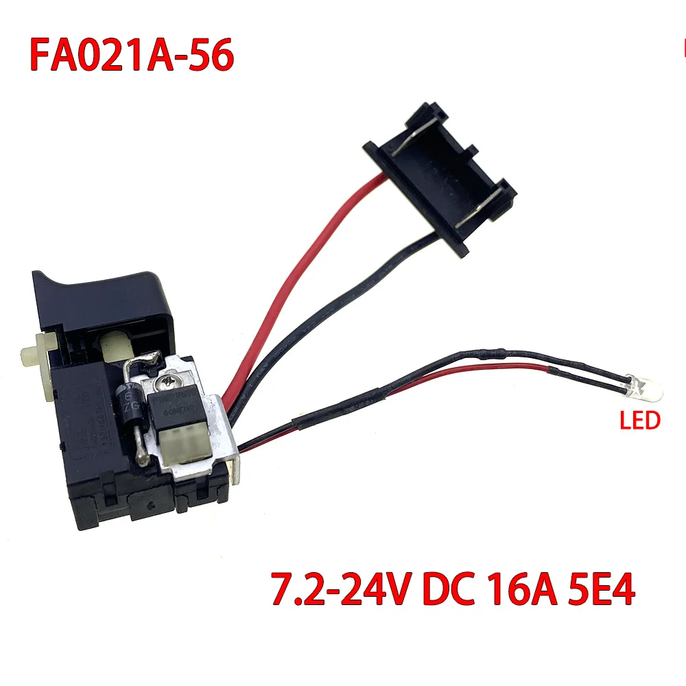 

7.2-24V DC 16A Cordless drill switch 1201 electric screwdriver 1601 speed control forward and reverse WX120 retrofit accessories