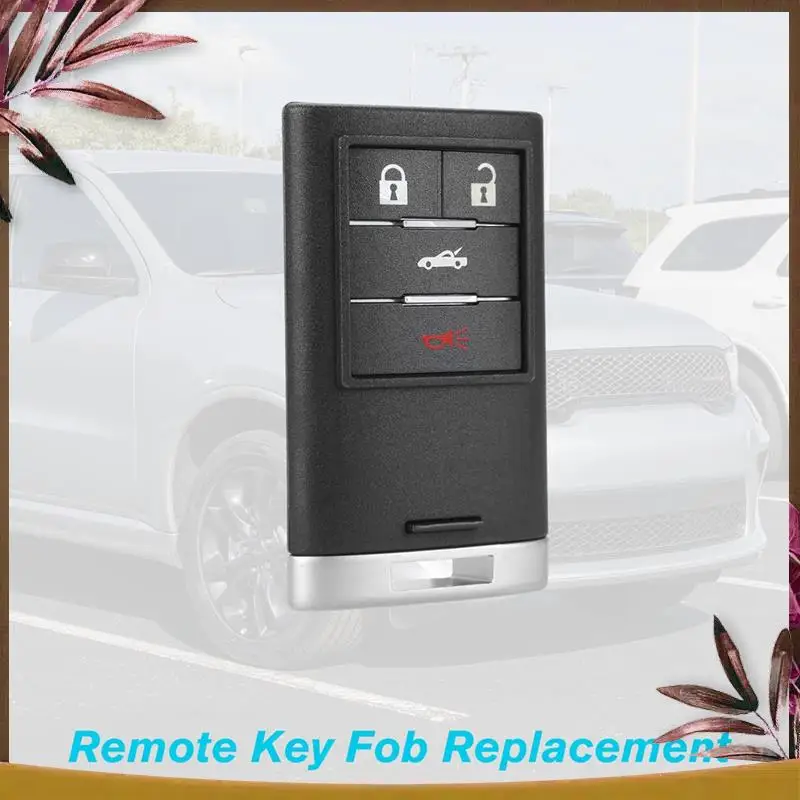 AB59-chave do carro fob keyless entrada remoto 315mhz m3n5wy7777a para corvette 2008-2013 4 botões