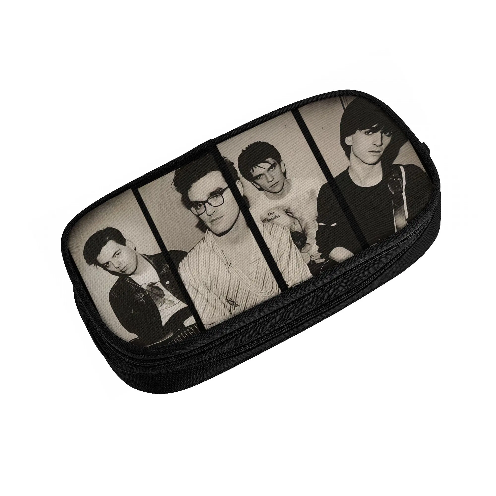 English Rock Band The Smiths  Cute Pencil Case Girls Boys Large Capacity  Pencil Bag School Supplies