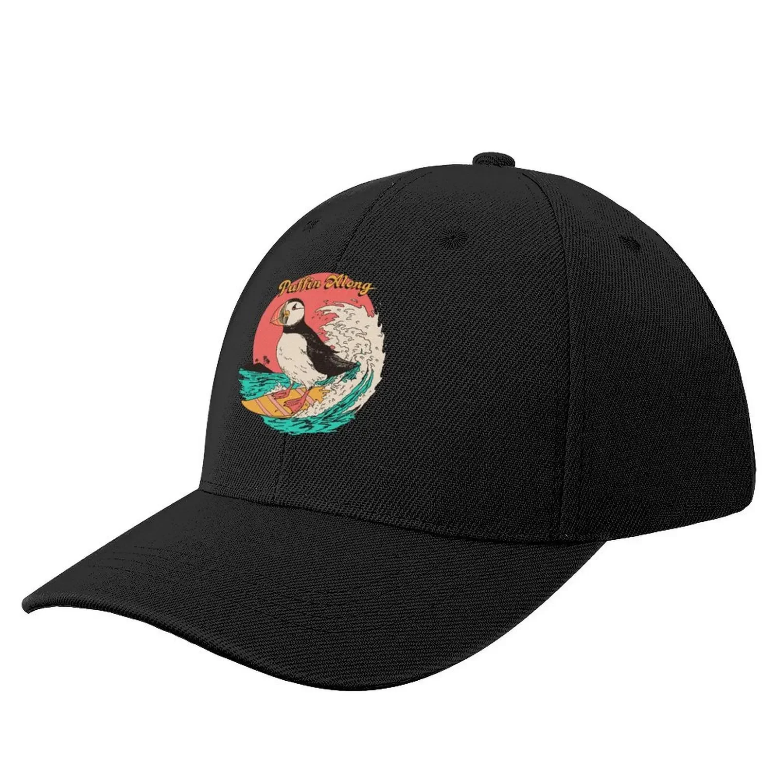 Puffin Along Baseball Cap Beach Bag hard hat Men Women's