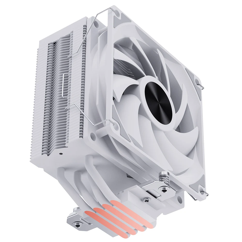 CPU cooler 4 Heat Pipes PC Radiator Cooling 4 Pin PWM  ARGB  TDP 190W low noise fan Uitra slim wentylator Computer Game MT4-V3-1