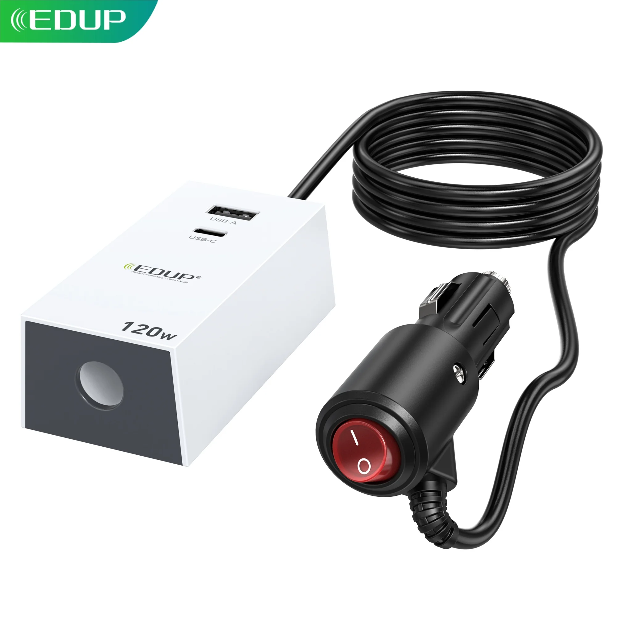 edup-sk0163-adattatore-dc-step-up-per-auto-120w-da-12v-24v-a-36v-con-porte-usb-c-pd-e-usb-a-interruttore-on-off-per-starlink-mini-camper-e-campeggio