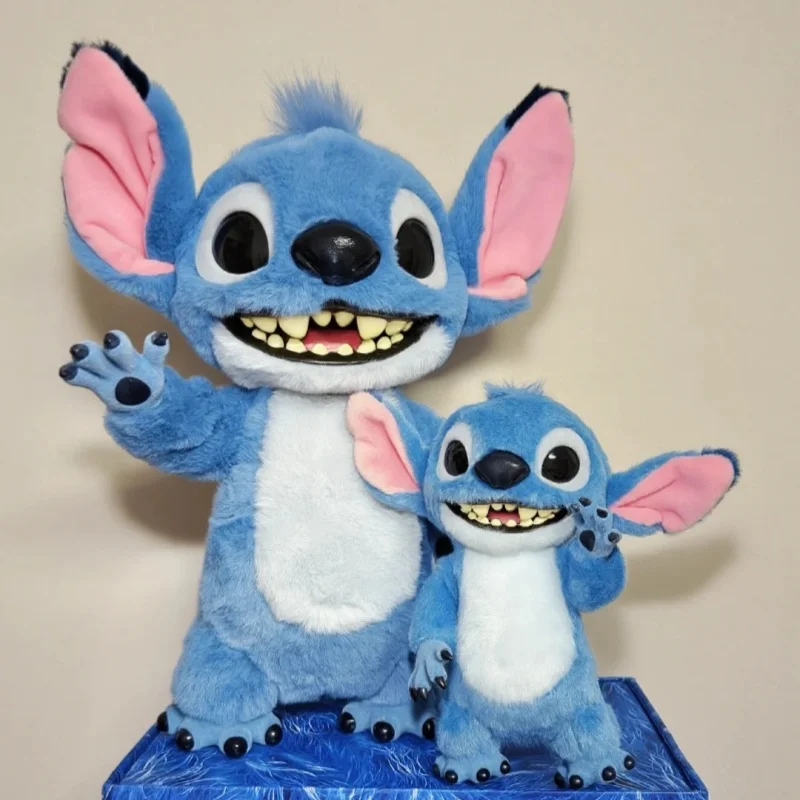 

Оригинальная плюшевая игрушка Disney Stitch, милая аниме-стич, подвеска на рюкзак, плюшевая игрушка, декор комнаты, Рождественский подарок 16/28 см