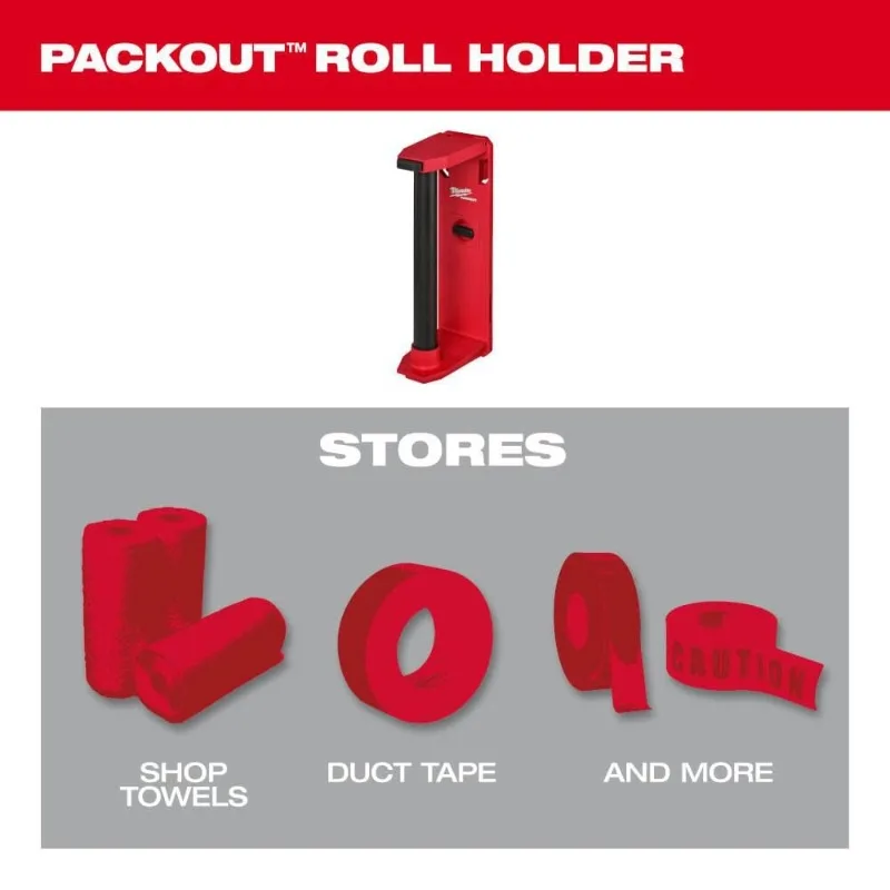 Milwaukee 48-22-8337 PACKOUT™ Roll Holder Power Tool Accessories