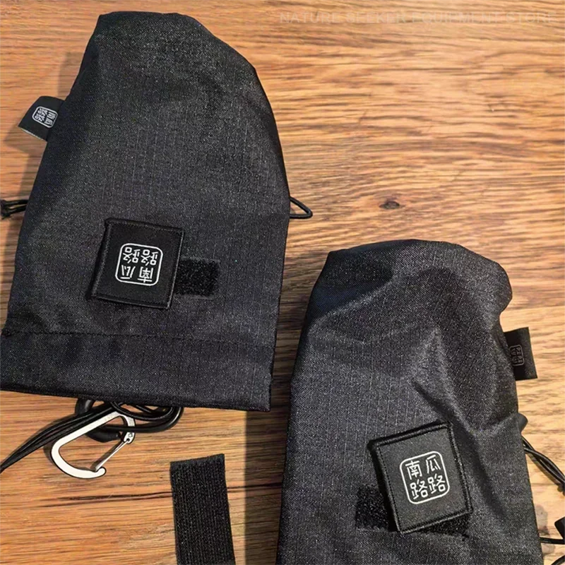 2PCS Water Bottle Storage Bag Lightweight Hiking Climbing Gear Outdoor Hydration Tactical Mountaineering Backpack Accessories