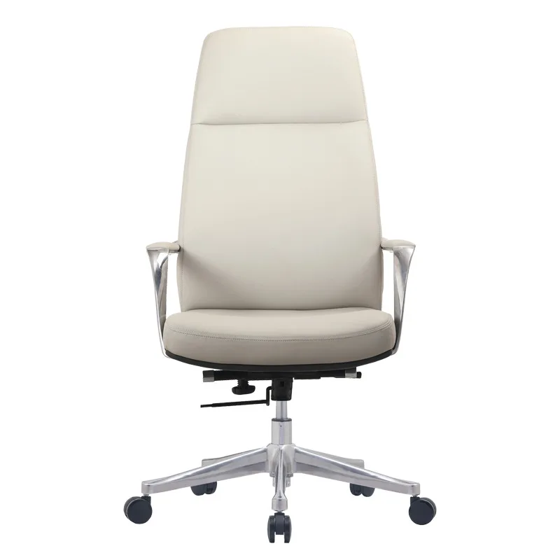 

Высококачественное офисное кресло современного дизайна, удобное вращающееся кресло с кожаной сеткой и подъемником, мебель для дома, президентская пена, искусственная древесина