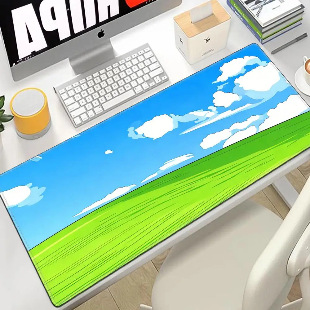 Windows XP Wallpaper Large Mouse Pad Computer Keyboard Mouse Mat Gamer PC Laptop Desk Mat Office Accessories Table Mats HYBXAXC