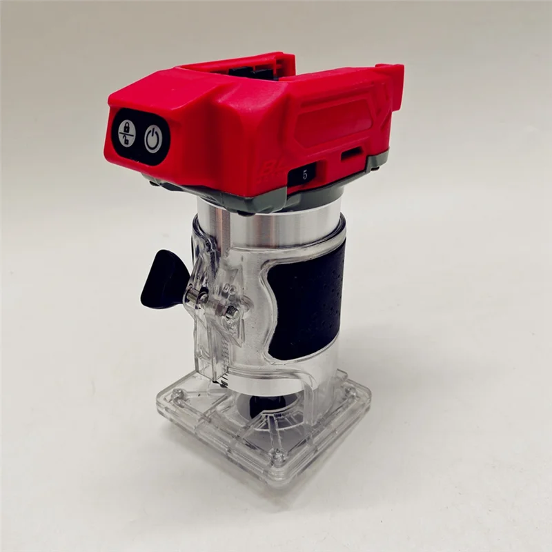 M12K-For 18 فولت بطارية الطاقة آلة تشذيب النجارة فرش جهاز توجيه الخشب طحن الشق أداة الكهربائية المتقلب