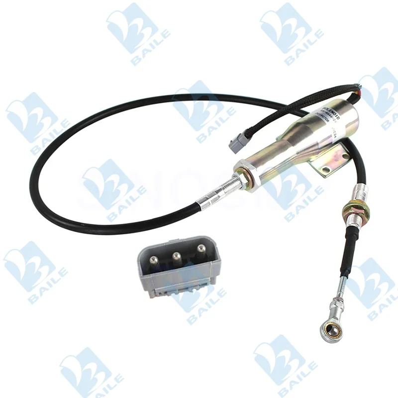 

SA-4646-24 SA-4744 Fuel Shut Off Solenoid 11110030PO3 For Electric Parts Excavator Stop Solenoid Valve