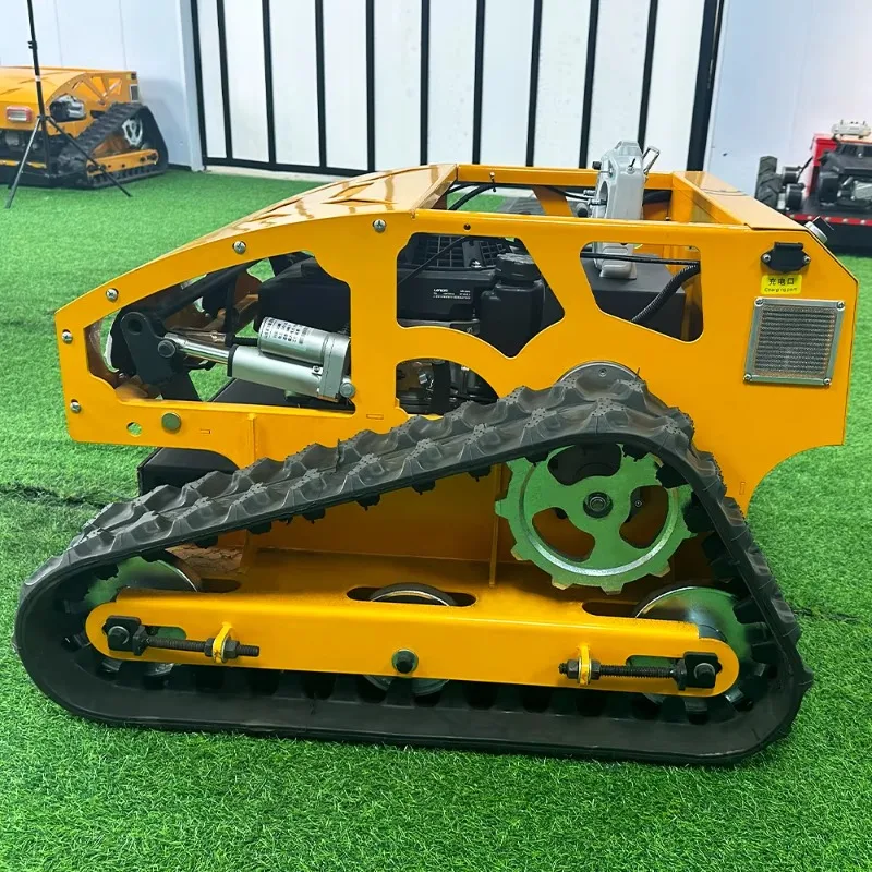 Customized Manufacturer Price Automatic Petrol Power Rc Lawn Mower Source Adjustable Cutting Height 550-1200Mm Golf Course Indus