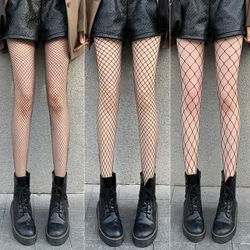3Pairs/lot Top Selling Lolita Fishnet Body Stockings Fish Net Pantyhose Mesh Nylon Tights Lingerie Skin JK Fishnet Waist Hosiery