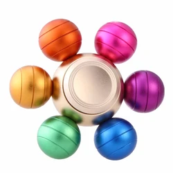 Metal Hand Spinner Fidget Toy, Decompression Fingertip Gyroscope, EDC Cool Stuff Gadgets para crianças e adultos, Gadgets Antistress