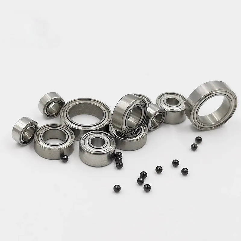 Stainless steel hybrid semi ceramic bearing fishing wheel modification 623 624 693 MR115 micro bearing