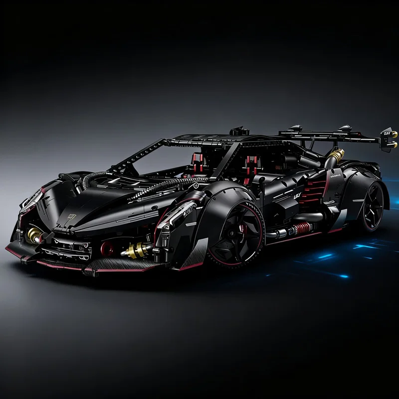 

1:8 MOC Lambo Строительные блоки GULY 10639 Набор технических спортивных машин 3809 шт. Кирпичи Модель игрушки для взрослых Дети Рождественские подарки