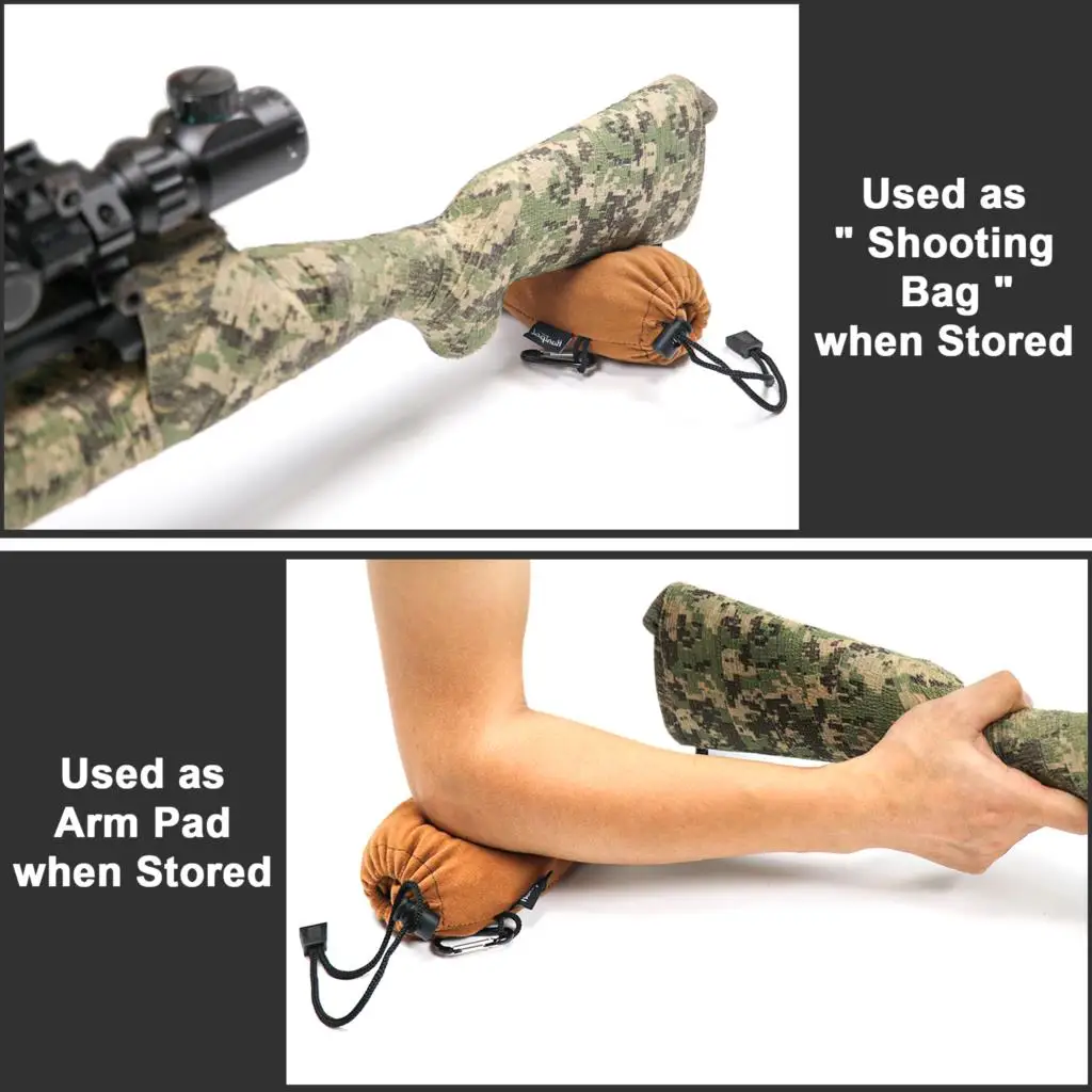 Waterproof Rifle Cover Slicker Soft Case Portable Shooting Gun Sock Shotgun Sleeve Lightweight for Hunting Shooting Outdoors