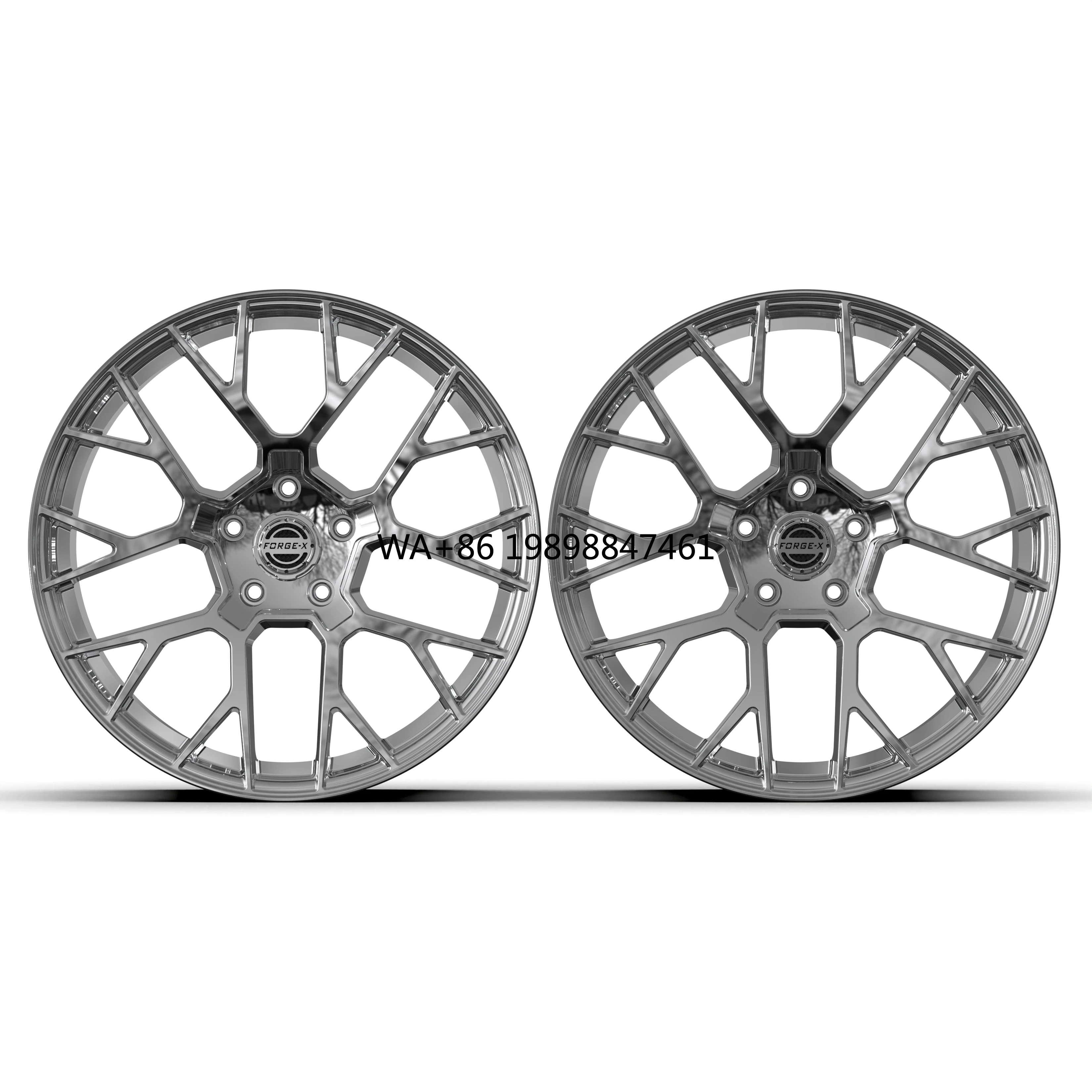 

Новые кованые колесные диски из сплава, глянцевые черные, цельные, на заказ, 19-21 дюйм, с PCD 5x112 и 5x120