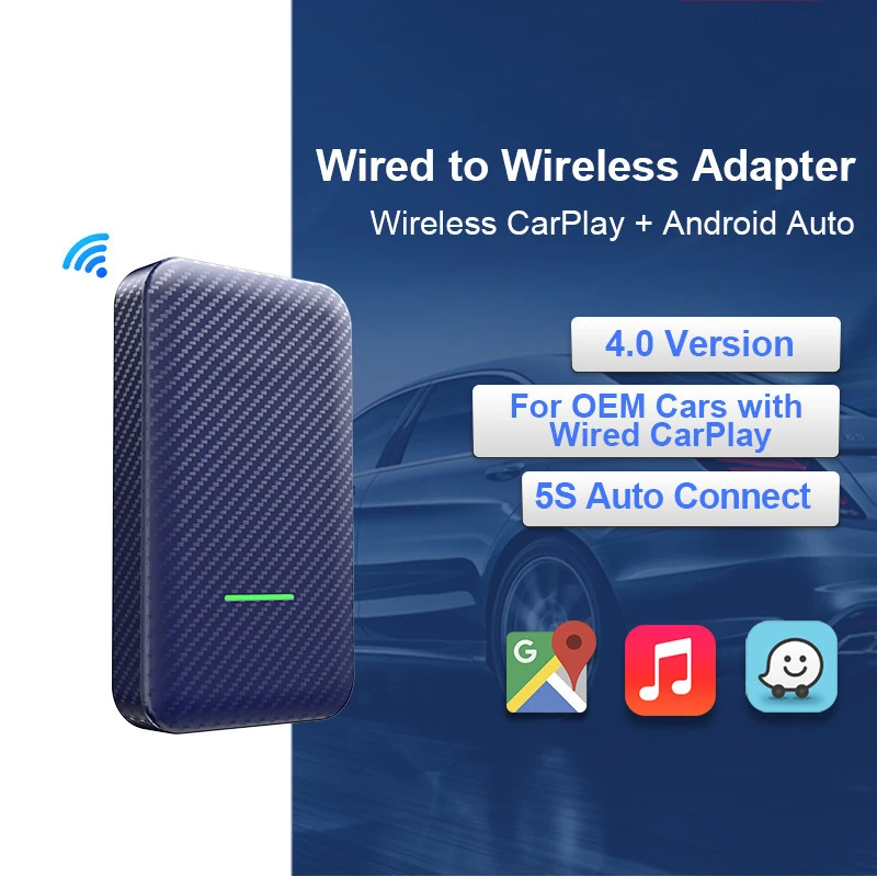 Smart Box Car play Wireless Car Play Android Auto Adapter Connect Streaming Box TV For Wired Car Play models