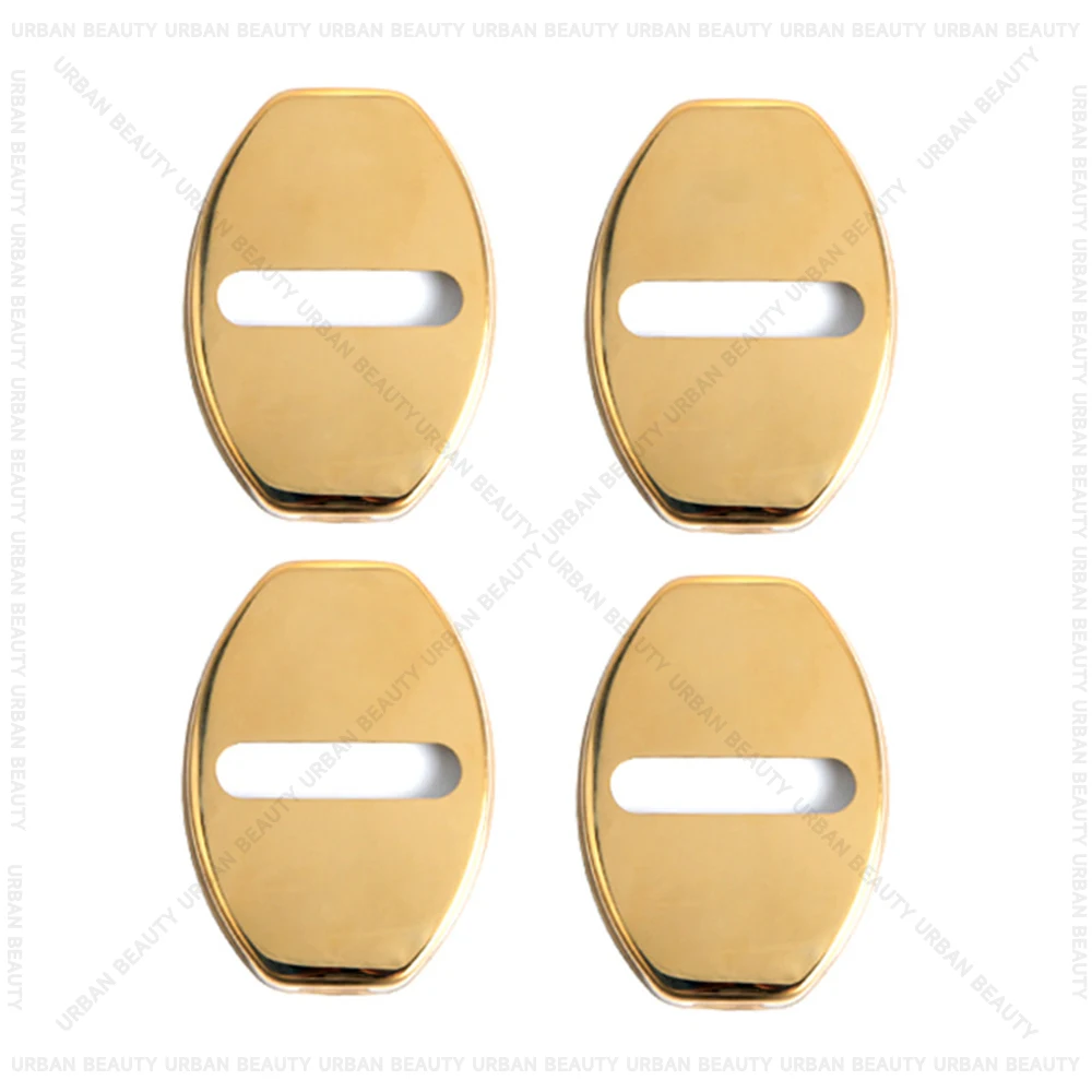 4pcs Stainless Steel Car Door Lock Protective Cover Sticker Anti-Rust Buckle Case for Seat ABT Ibiza Leon Mii Tarraco Cupra TCR - view 6