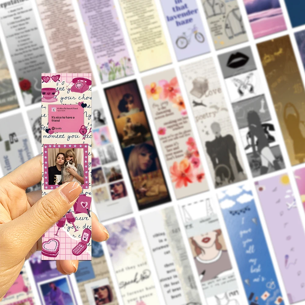 30 sztuk Taylor Swift Album z zakładkami do czytania stron książki tagowanie uczniów za pomocą kreatywnego tagowania stron papierowa karta podarunkowa