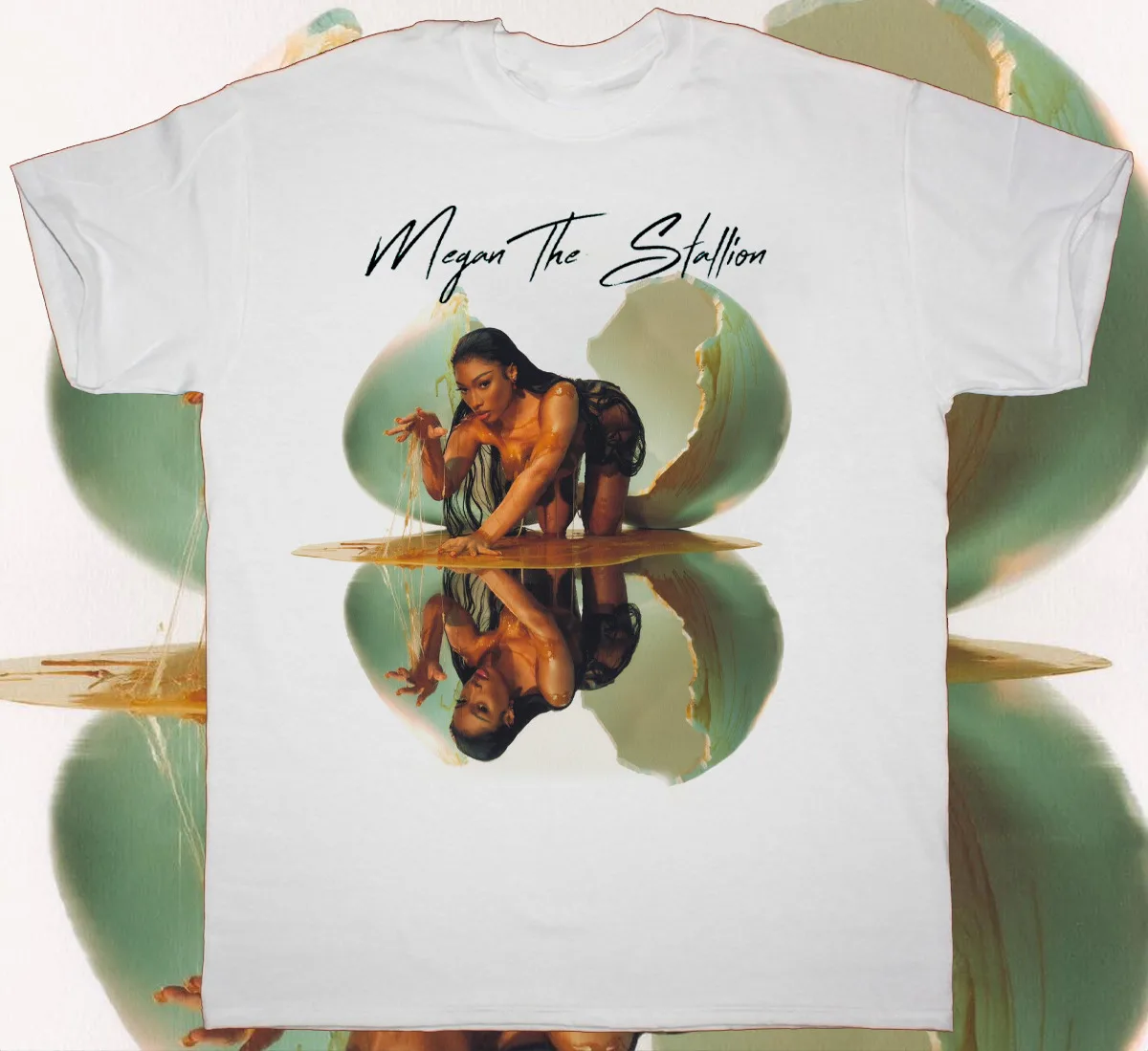 NEW Megan Thee Stallion MEGAN Album Music White All Size Shirt