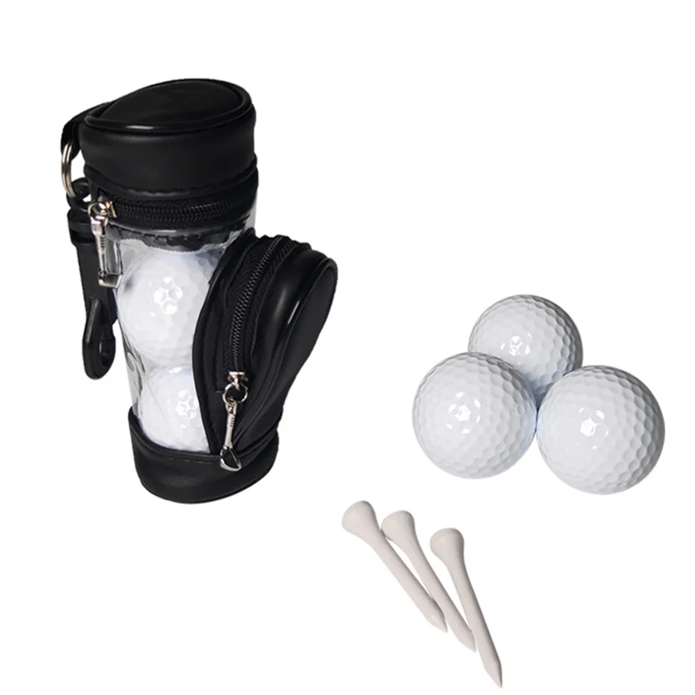 1Set Golf Waist Bag Premium Durability Full Zipper Closure Keeps Balls Safe Portable Design for on The Go Players