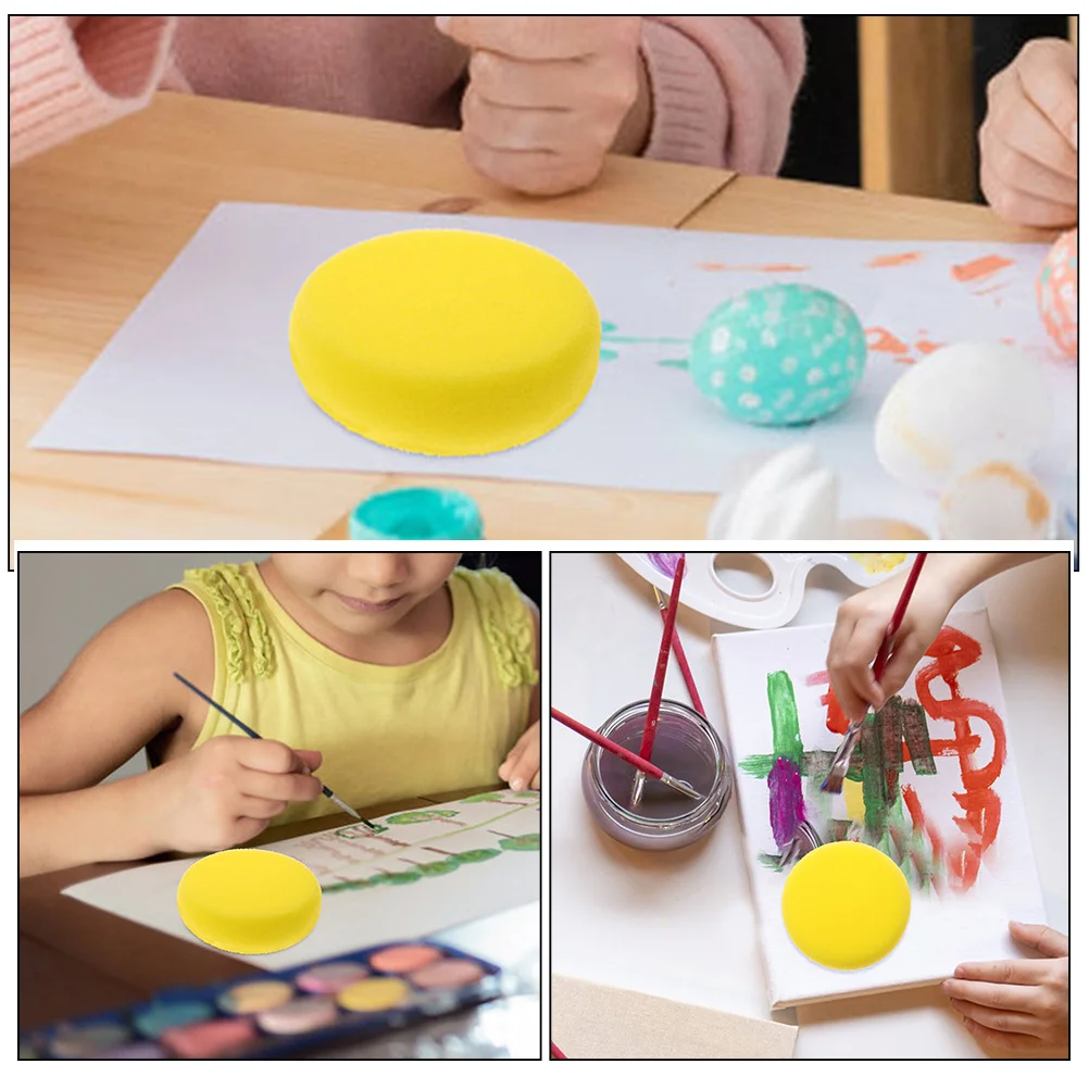 

16Pcs Face Painting Sponge Soft High Density Round Sponges for Face Makeup Body Art Tools Body Painting Sponge