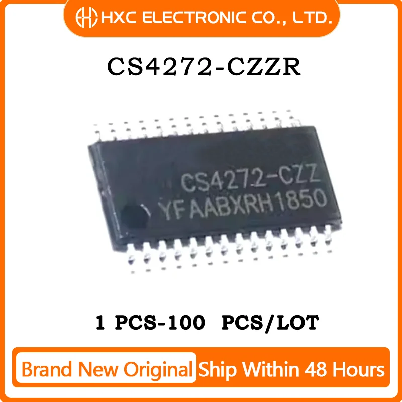 1/5/10/50PCS 100% New CS4272-CZZR CS4272-CZZ CS4272-C 4272-CZZ CS4272 sop-28 IC